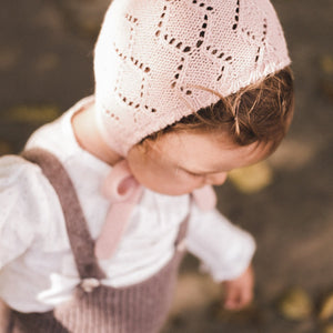 Dusty Pink Bonnet