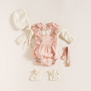 Pink Vichy Bodysuit