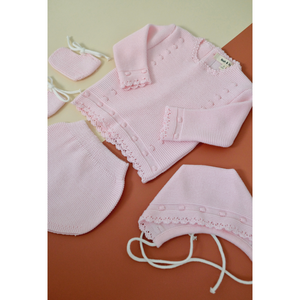 Pink Knitted Set