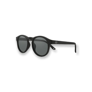 Retro Sun Kids Polarized Sunglasses - Coffee Black