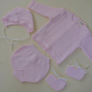 Pink Knitted Set