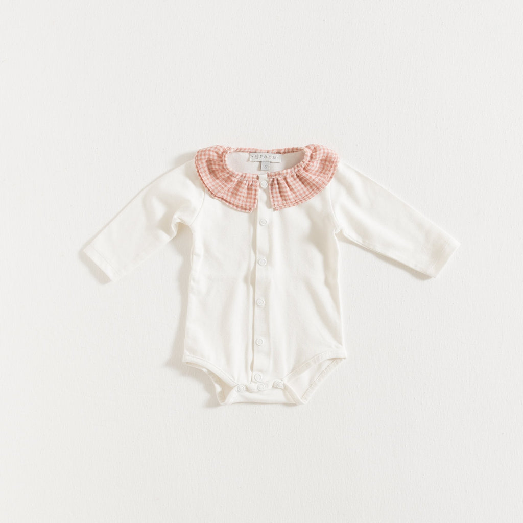 Pink Vichy Bodysuit