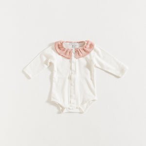 Pink Vichy Bodysuit