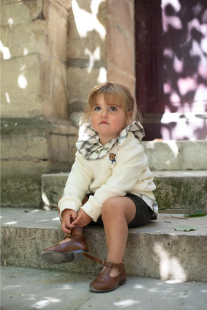GRIMAUD Sweatshirt with milk embroidery
