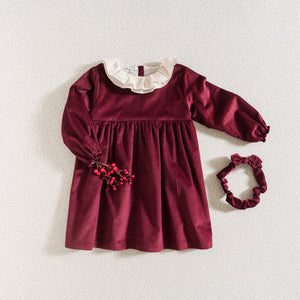 Burgundy Elle Dress