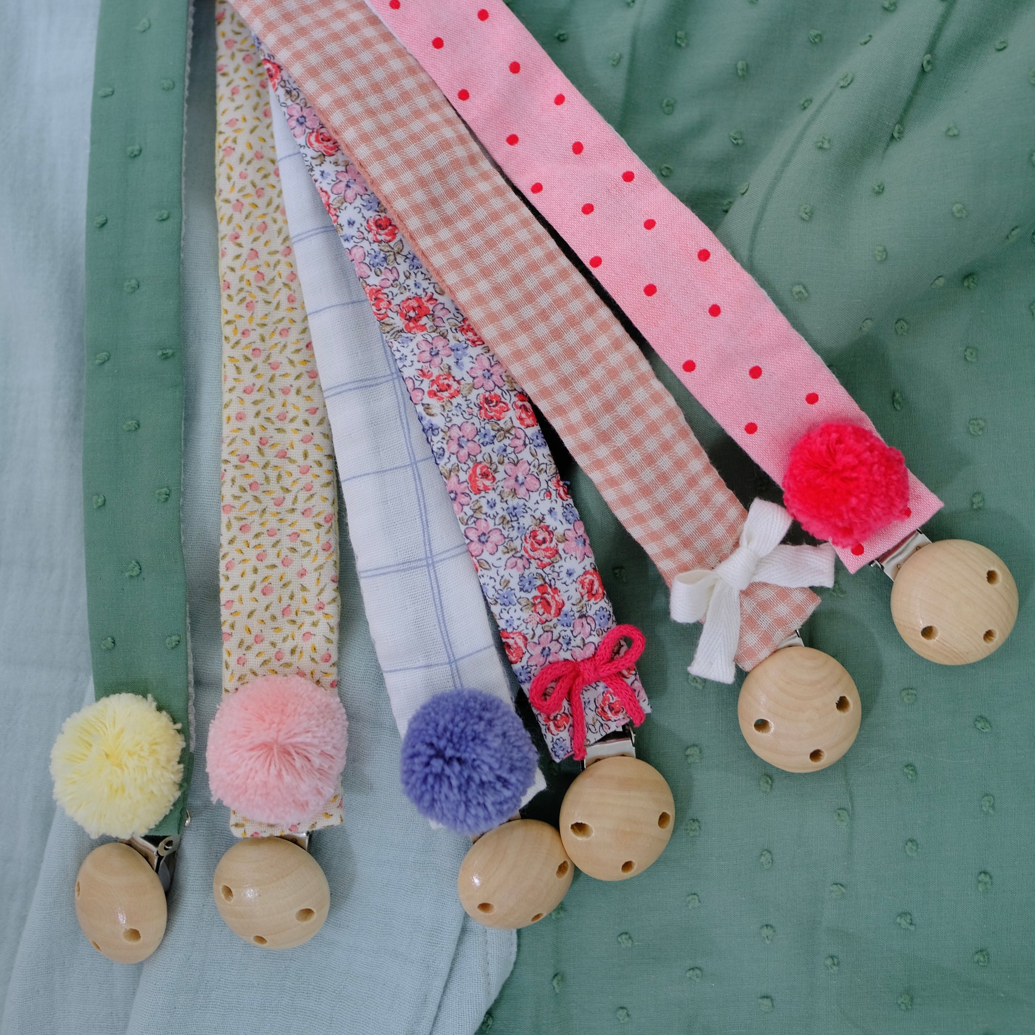 Pacifier Clip - Noah