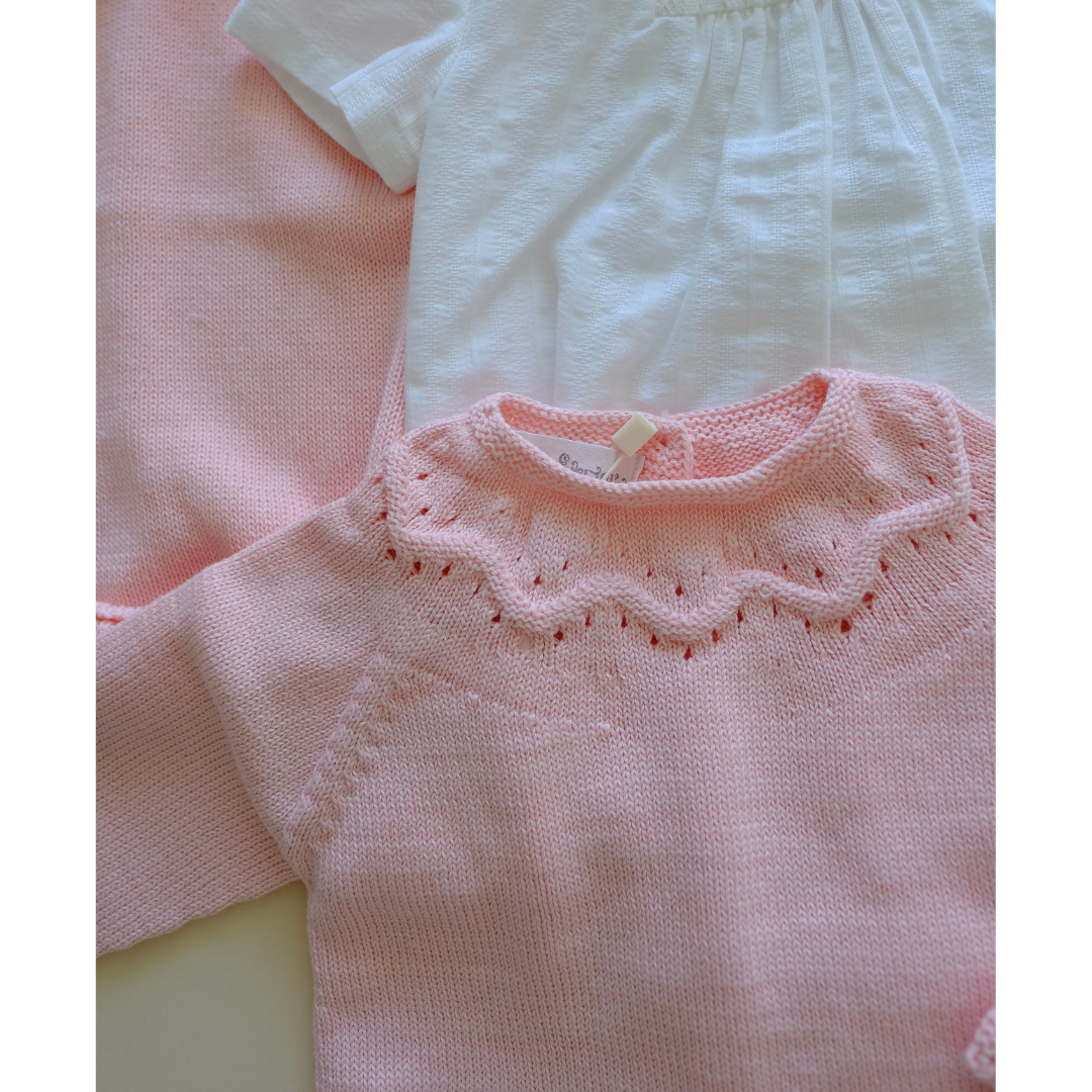 Rose Punto Sweater