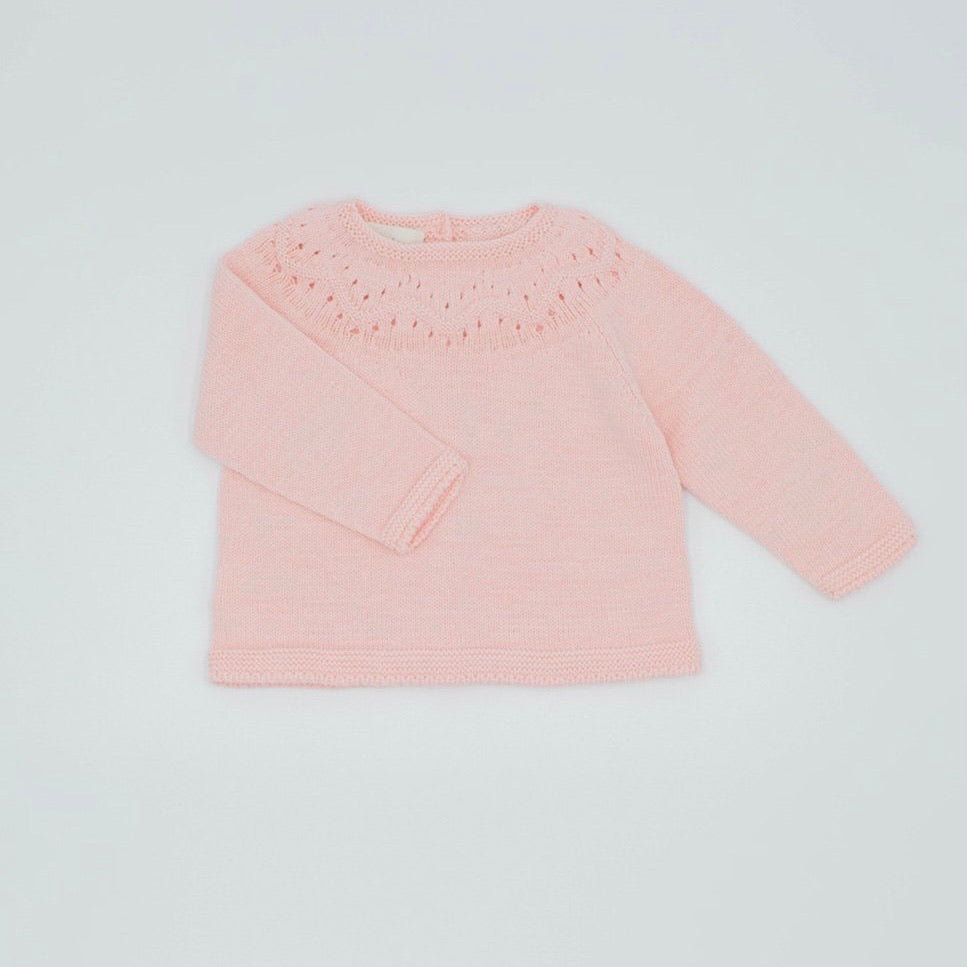 Rose Punto Sweater