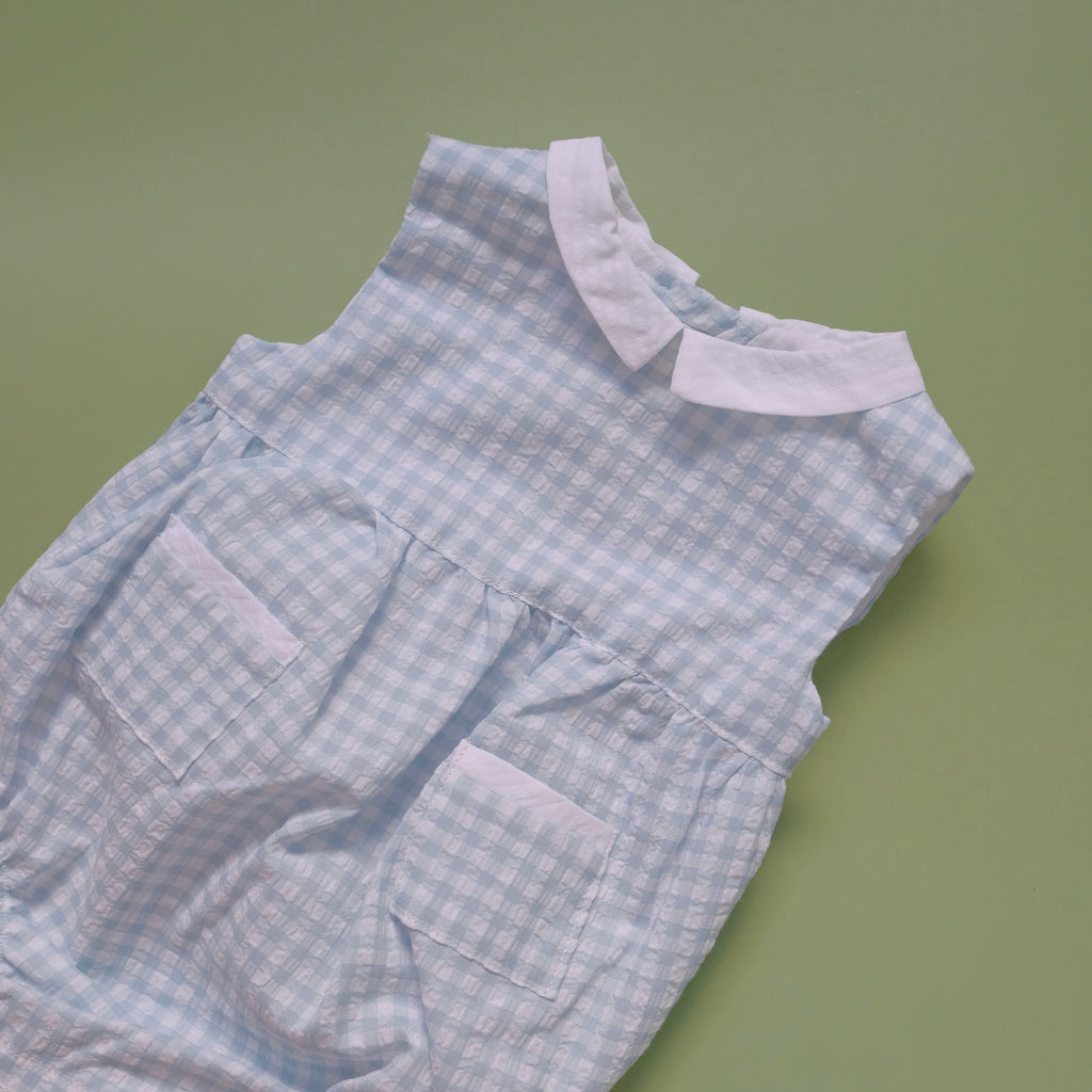 Gingham Romper