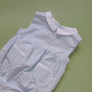 Gingham Romper