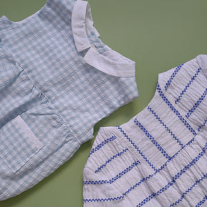 Gingham Romper