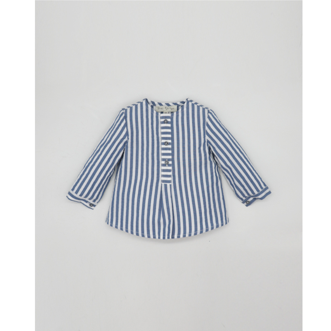 Striped Blue Shirt